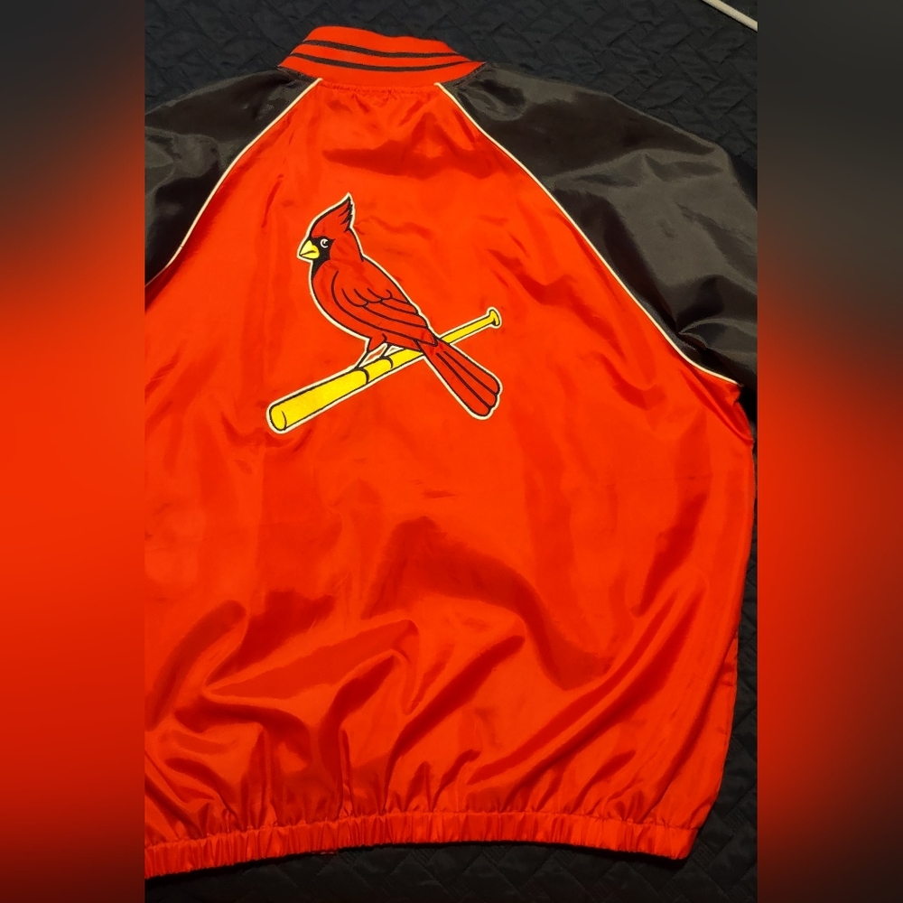 MLB ST LOUIS CARDINALS WINDBREAKER G-III XL